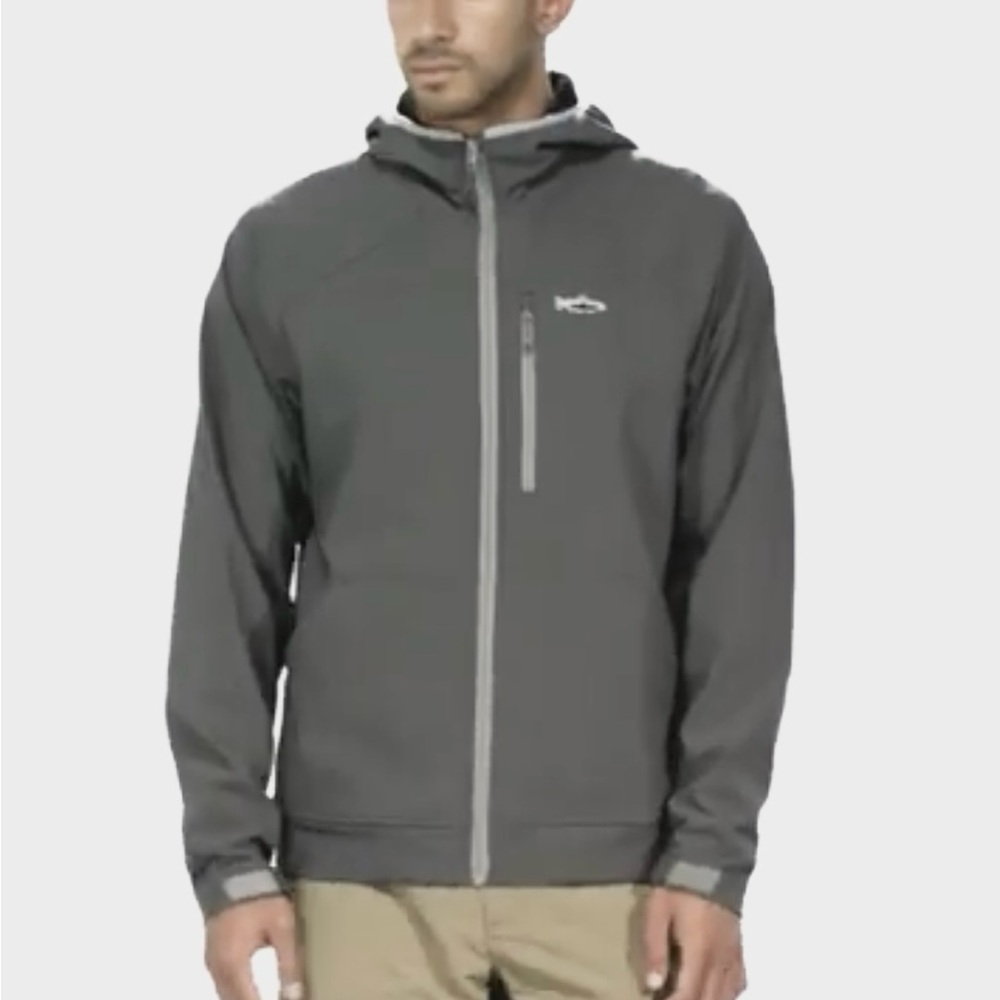 Patagonia Fitz Roy Snap-Dry Hoody Jacket Size XXL Men’s Gray